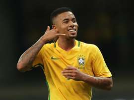Gabriel Jesus é a jovem pérola da 'canarinha'. EFE