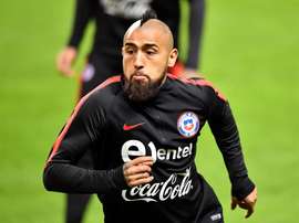 Arturo Vidal vient au secours de Colo Colo. EFE