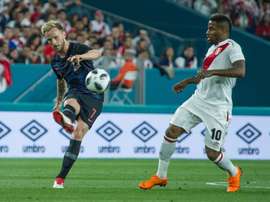 Peru surpreende Croácia. EFE