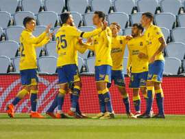 Las Palmas jugará la próxima jornada ante el Madrid. EFE/Archivo
