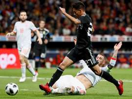 Maximiliano Meza pourrait faire du bien à l''Albicelsete'. EFE