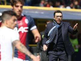 Bologna e Roma empataram por 1-1. EFE/EPA