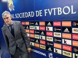 El ex portero analizó la plantilla 'txuri-urdin'. EFE