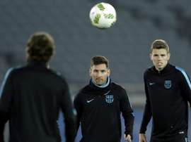 Gumbau elogia a Messi. EFE