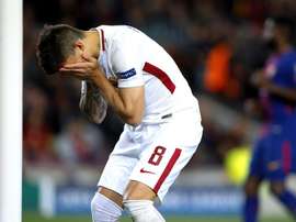 Perotti, blessé. EFE