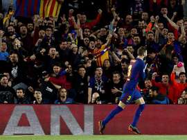Pique scored the third. EFE