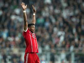 David Alaba est concentré sur le Bayern de Munich. EFE