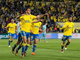 Las Palmas en seconde division. EFE