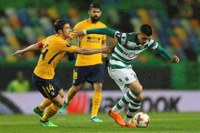 Le Milieu De Terrain Du Sporting Rodrigo Battaglia Interesse Alaves Besoccer