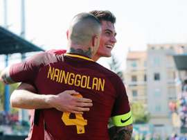 La Roma sigue de dulce. EFE