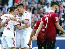 El Bayern ganó con suficiencia. EFE