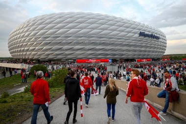 L'Allianz Arena pourrait de nouveau accueillir la finale de la Ligue des Champions. EFE