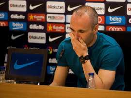 Iniesta dejará el Barça al término de la presente campaña. EFE