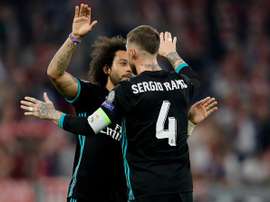 Ramos e Marcelo: um mal-entendido e um abraço