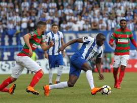 Marega marcó el único tanto del partido. EFE/EPA