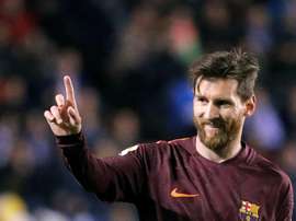 Messi pode ser campeão invicto pelo Barcelona. EFE/Lavandeira jr