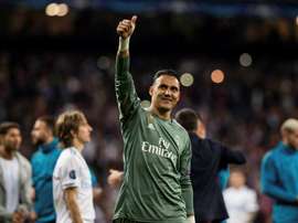 Keylor Navas realizó auténticas paradas. EFE