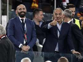 Monchi también tiene ojo para los entrenadores. EFE/Archivo
