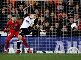 El guardameta se lesionó ante el Atleti. EFE/Archivo