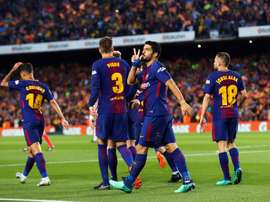 Barcelona drew 2-2 with Real Madrid at the Camp Nou. EFE