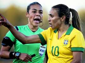Marta has won the award six times. AFP