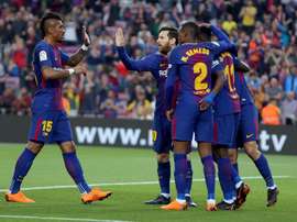 Barcelona remain unbeaten in La Liga this season. EFE