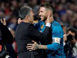 Navas a évoqué la rencontre face à Madrid. EFE