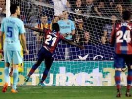 El Barça viajará primero al Ciutat de Valencia. EFE/Archivo