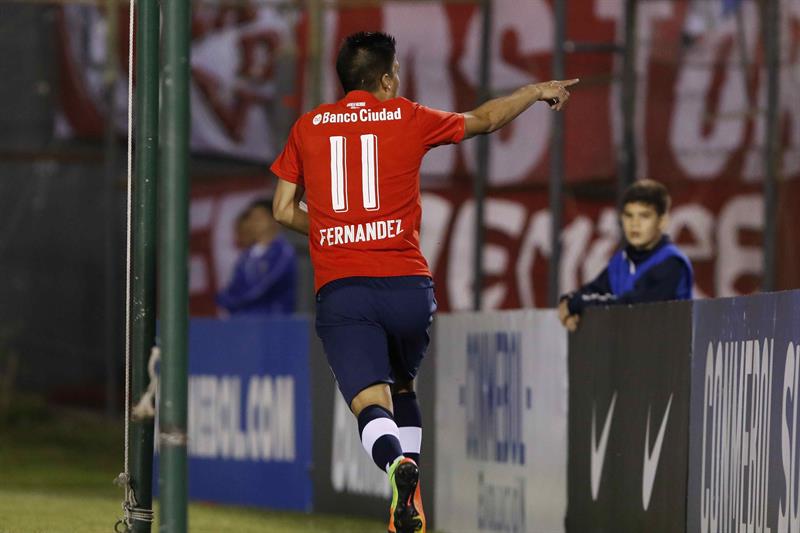 (FOTO) Clasificación de Independiente con Gaibor en cancha