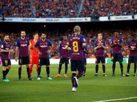 Les compos probables du match de la Rakuten Cup entre le Vissel Kobe et le Barça. EFE