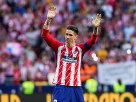 Fernando Torres de despede do Atlético com 2 gols em sua última partida. EFE