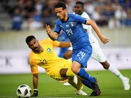 Florenzi s'est blessé avec l'Italie. EFE