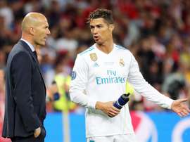 Zidane remediou o adeus de Cristiano. EFE