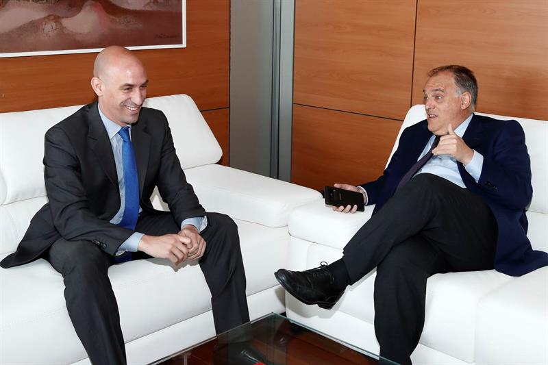 El CSD estudia la denuncia de Rubiales a Tebas por abuso de autoridad