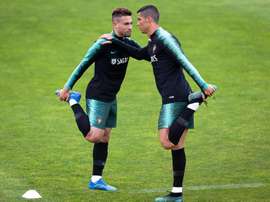 Guerreiro volvió a los entrenamientos. EFE