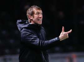Graham Potter entrenará al Swansea en el Championship. EFE/Archivo