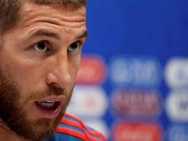 Sergio Ramos a battu un record avec l'Espagne. EFE