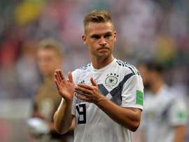 Joshua Kimmich déçu du match. EFE