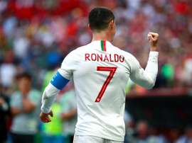 Portugal-Marruecos, del Grupo B del Mundial de Fútbol de Rusia 2018. EFE