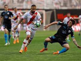 El delanteo cree que merecieron los tres puntos. EFE