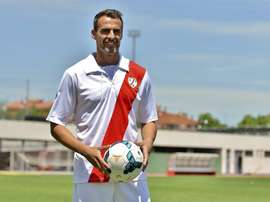 Amaya se despidió del Rayo, el equipo de su vida. EFE