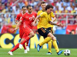 Witsel, uno de los que más tiempo lleva en junio. EFE