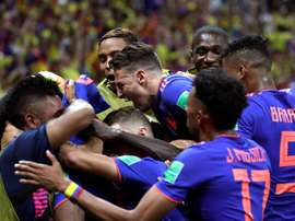 Colombia ran riot in Kazan. AFP