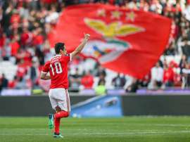 Jonas no pudo evitar la derrota del Benfica. EFE/Archivo
