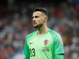 Subašić played a key role in Croatia's journey to the final. AFP