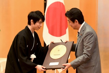 El primer ministro japonés, Shinzo Abe, en una rueda de prensa tras la presentación de la candidatura de Tokio 2020. EFE/Archivo
