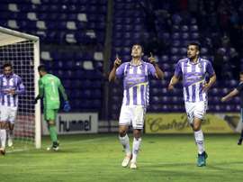 Jaime Mata fue el máximo goleador en Segunda en la temporada 2017-18. EFE/Archivo
