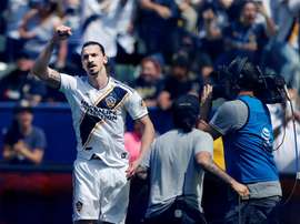 Zlatan a fait un grand match contre Philadelphie. EFE