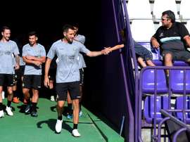 Kiko Olivas ya trabaja para reincorporarse. EFE