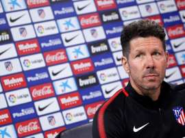 El 'Cholo' Simeone elogió a Adán en su debut como rojiblanco. EFE/Archivo